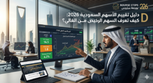 دليل تقييم الأسهم السعودية للمبتدئين في سوق تاسي 2026